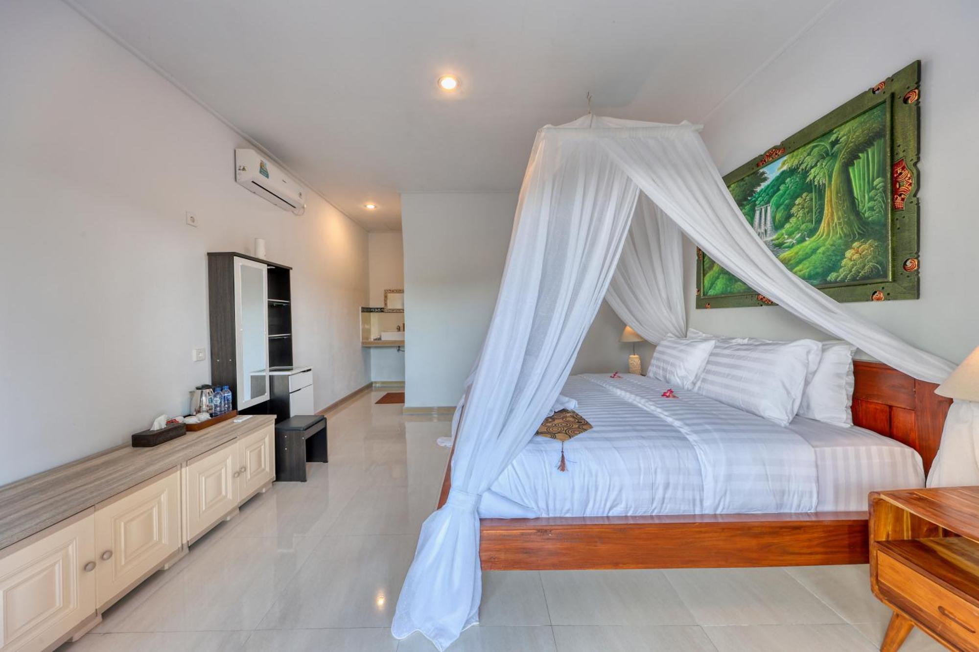 Mt Penida Bungalow Sakti Rom bilde
