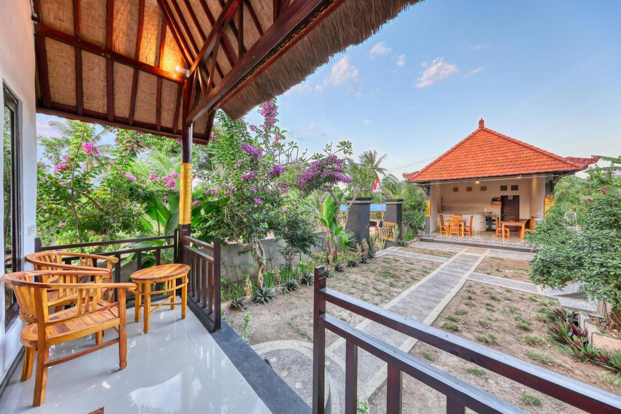 Mt Penida Bungalow Sakti Rom bilde